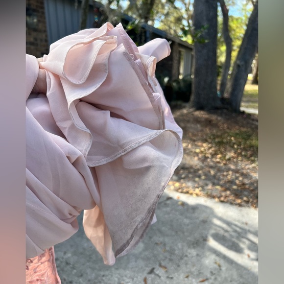 Kennedy Blue | Blush Pink | Jasmine Beaded Bridesmaid Dress - Picture 10 of 12